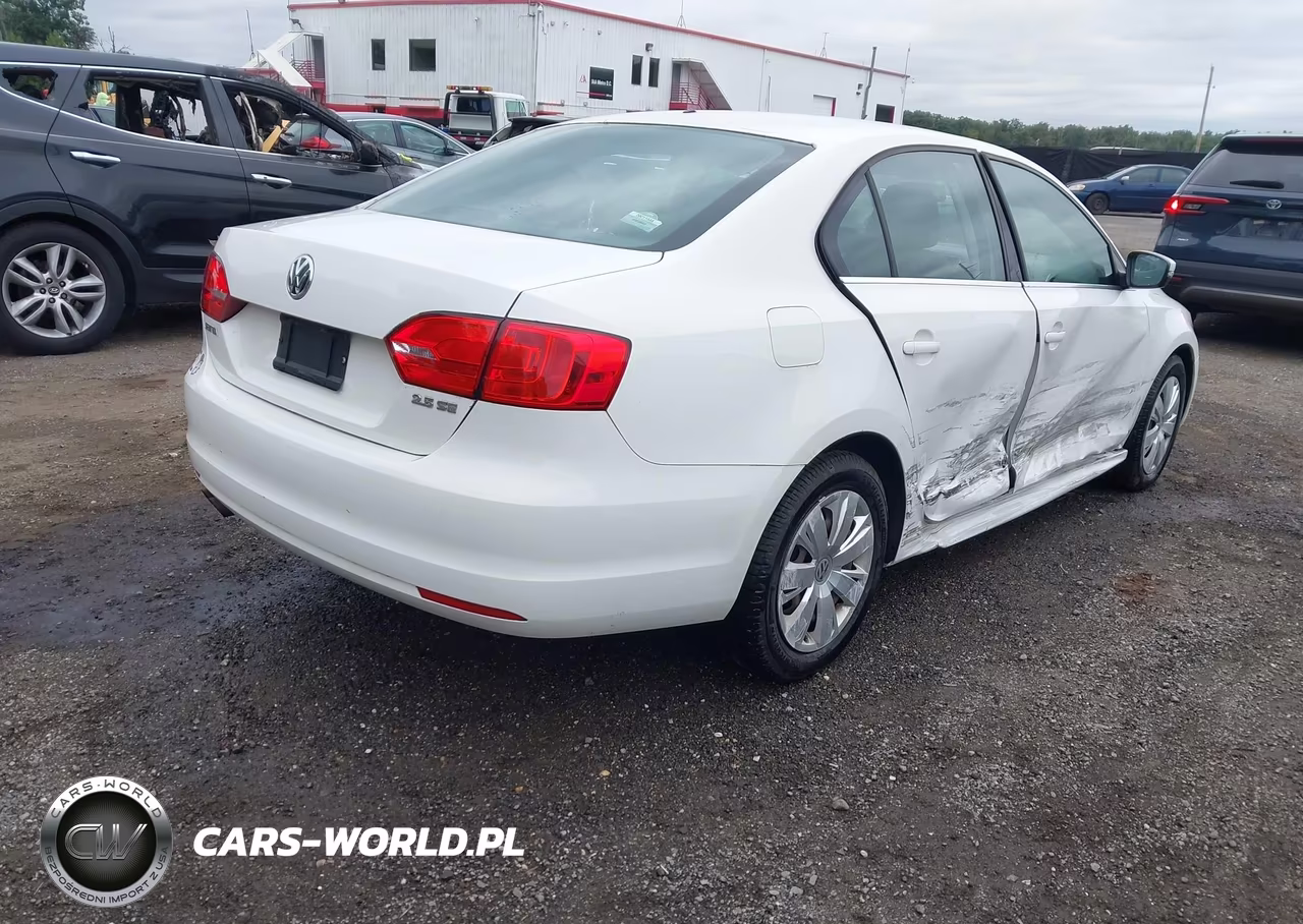 2013 Volkswagen Jetta 2.5L Se VIN:3VWDP7AJXDM241285 - 4