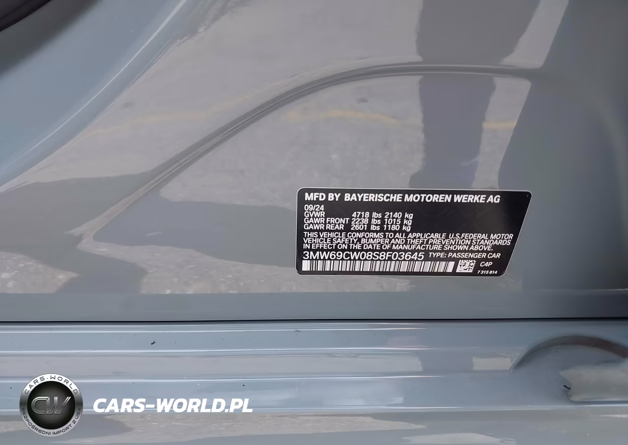2025 BMW 330I VIN:3MW69CW08S8F03645 - 9