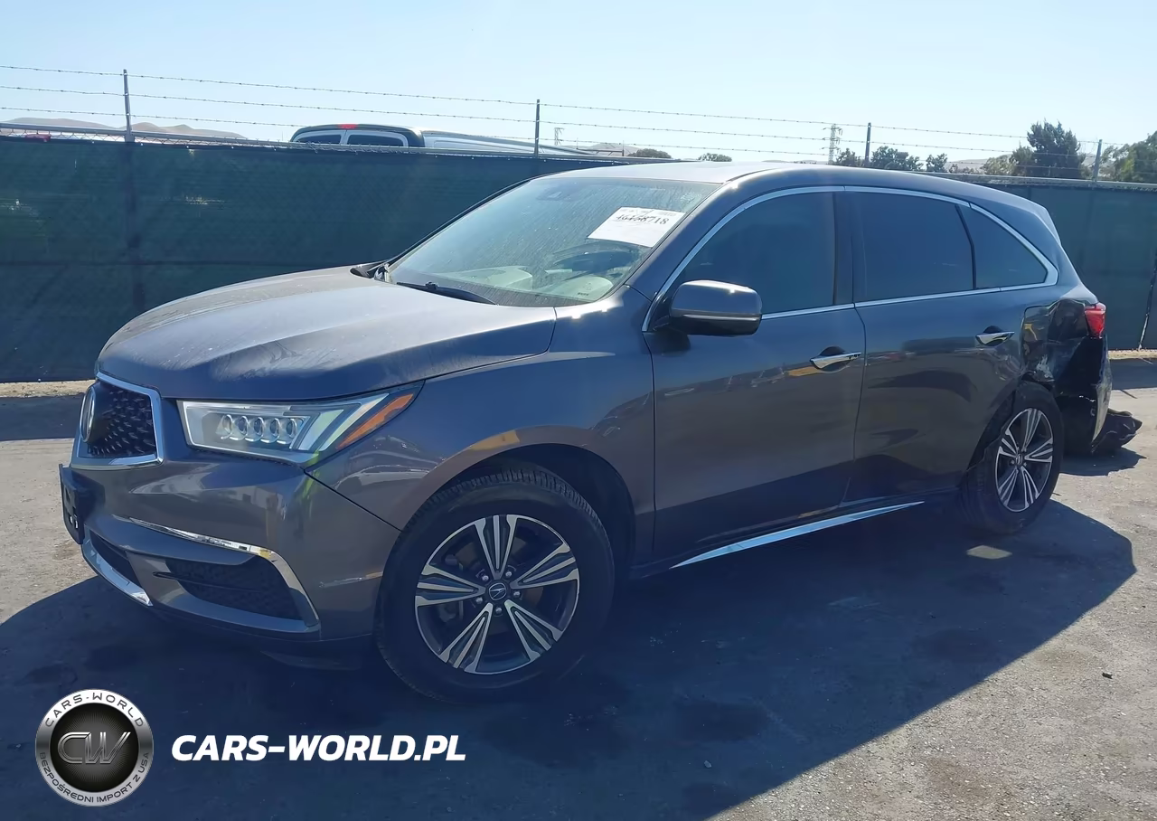 2017 Acura Mdx VIN:5J8YD3H34HL000313 - 2