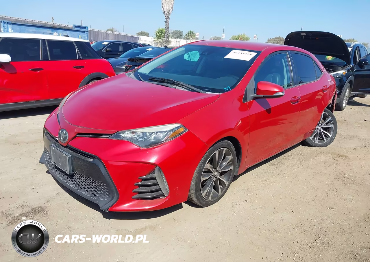 2017 Toyota Corolla Se VIN:5YFBURHE1HP641869 - 2