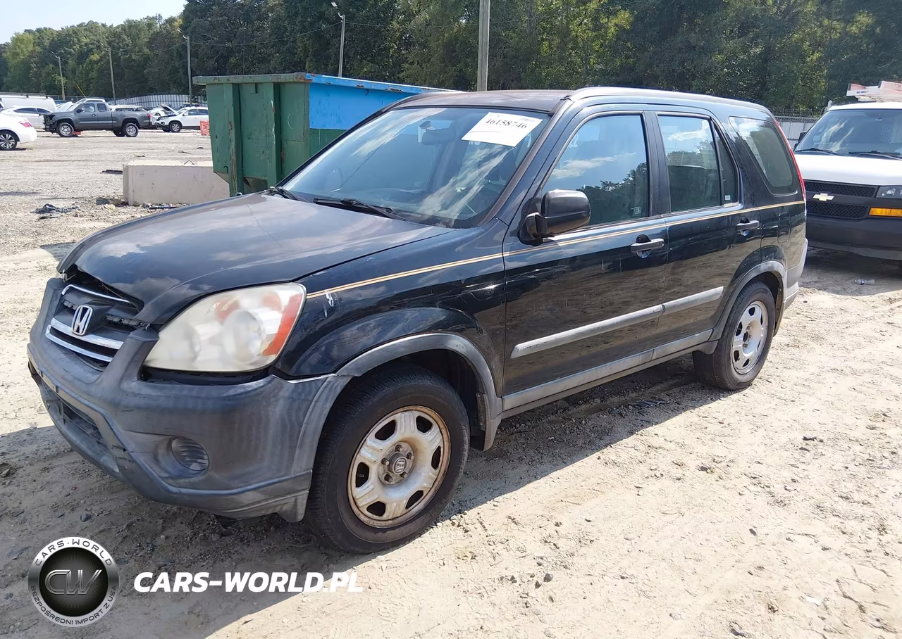 2005 Honda Cr-V Lx VIN:SHSRD685X5U302590 - 2