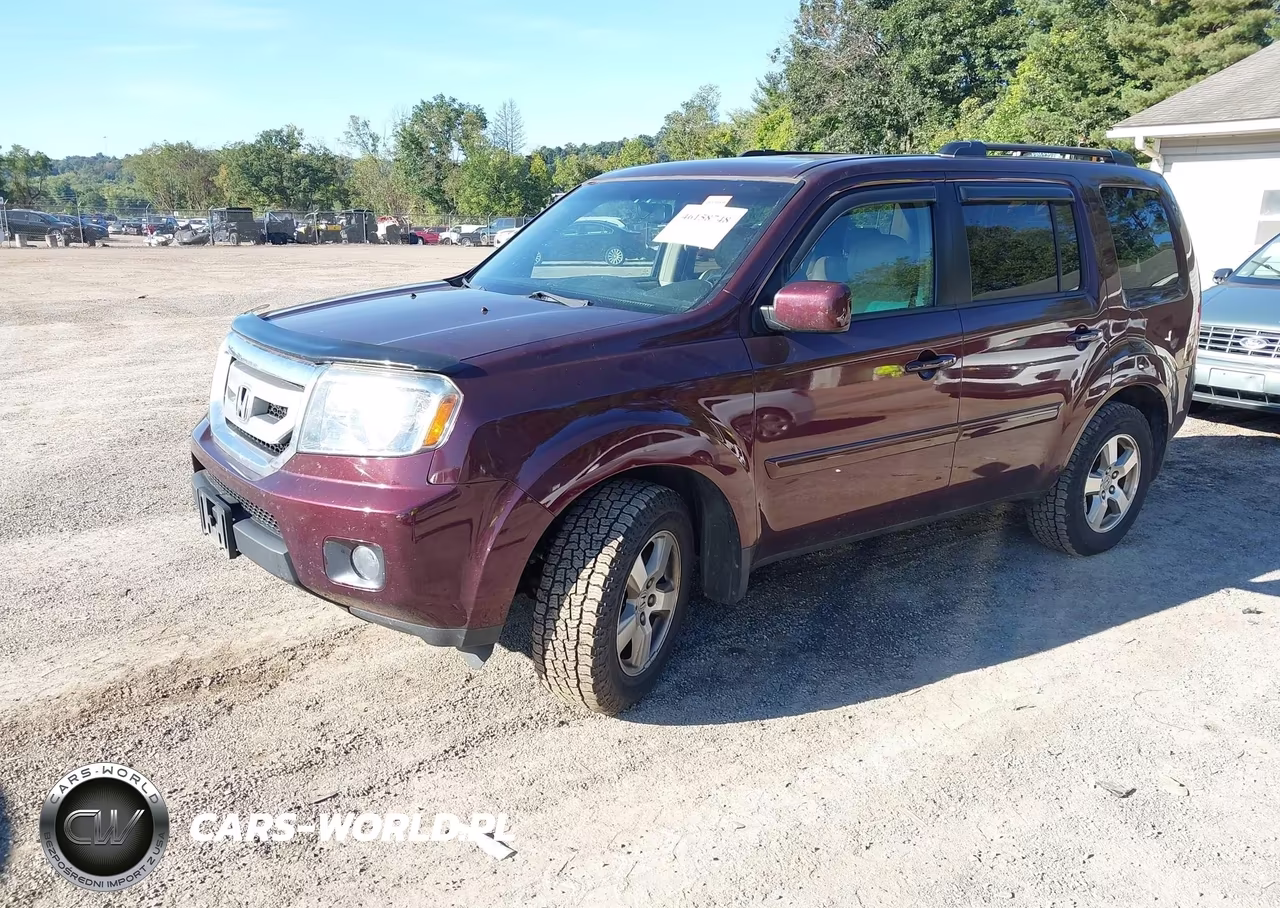 2009 Honda Pilot Ex-L VIN:5FNYF48629B031167 - 2