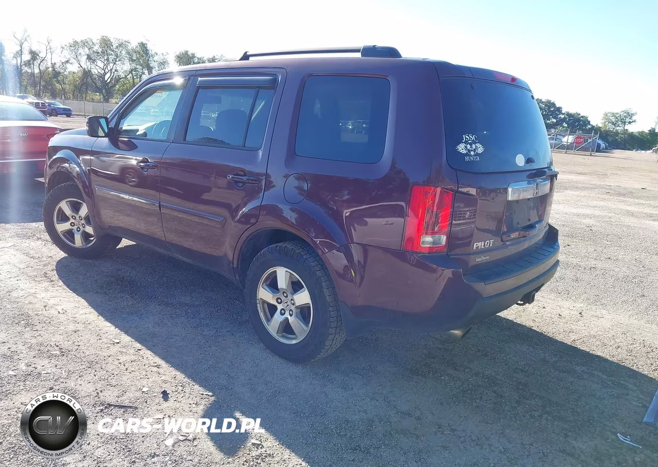 2009 Honda Pilot Ex-L VIN:5FNYF48629B031167 - 3