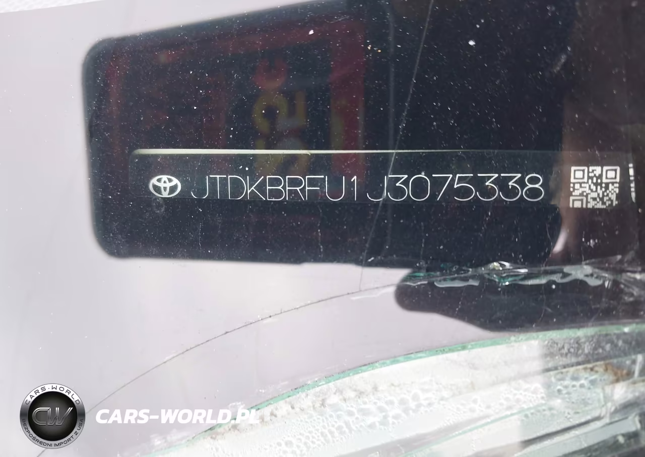 2018 Toyota Prius One VIN:JTDKBRFU1J3075338 - 9