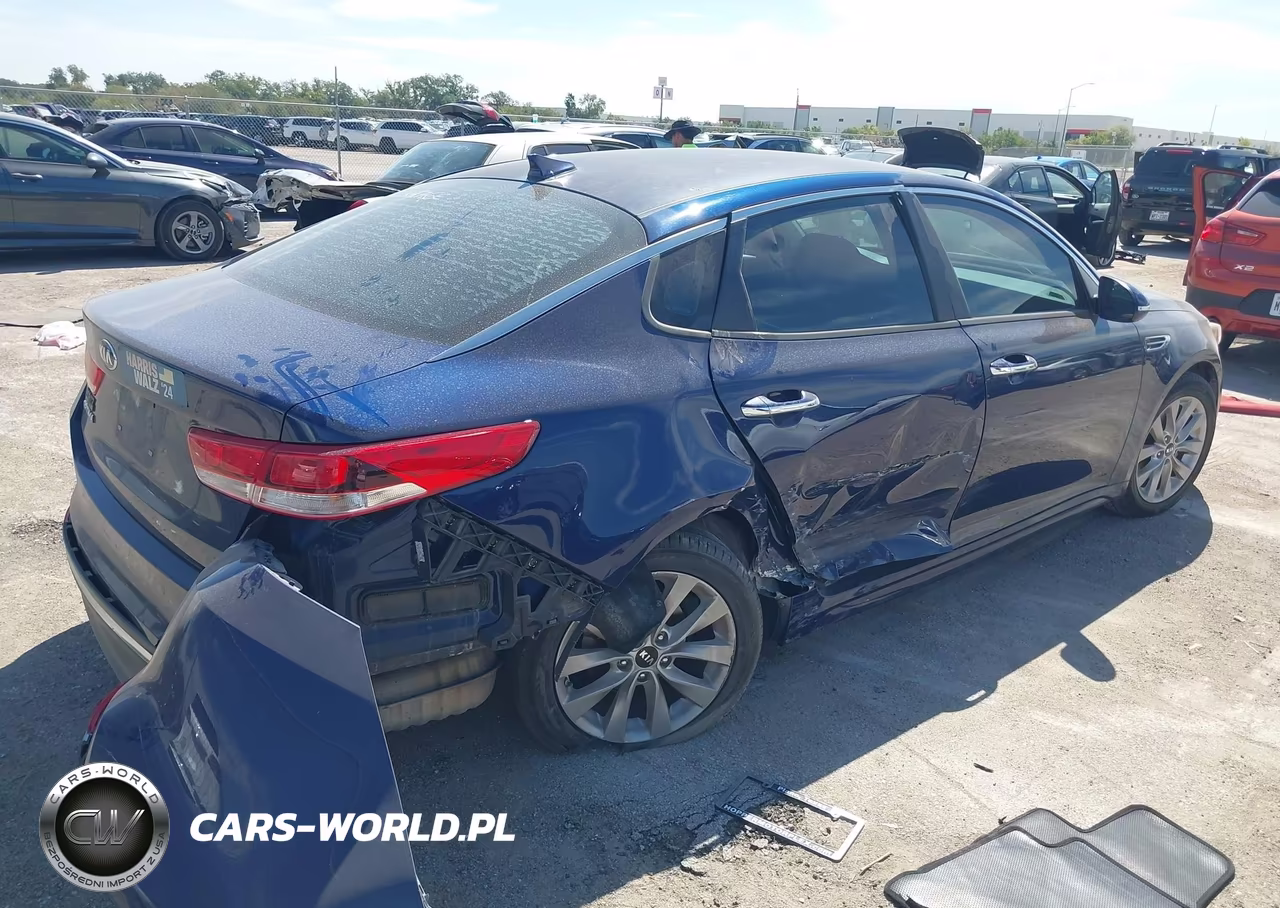 2018 Kia Optima Lx VIN:5XXGT4L39JG254633 - 4