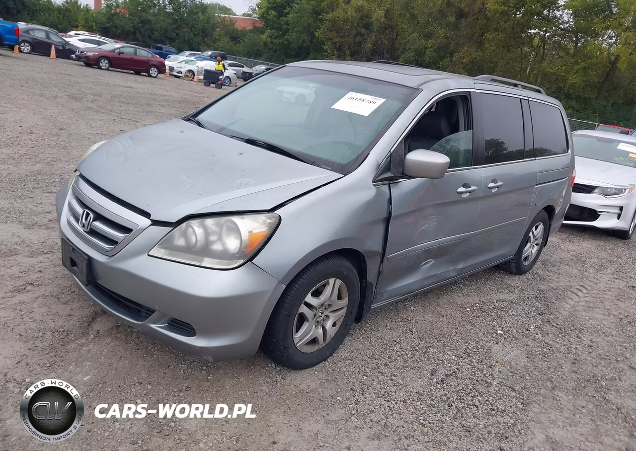 2006 Honda Odyssey Ex-L VIN:5FNRL38726B082227 - 2