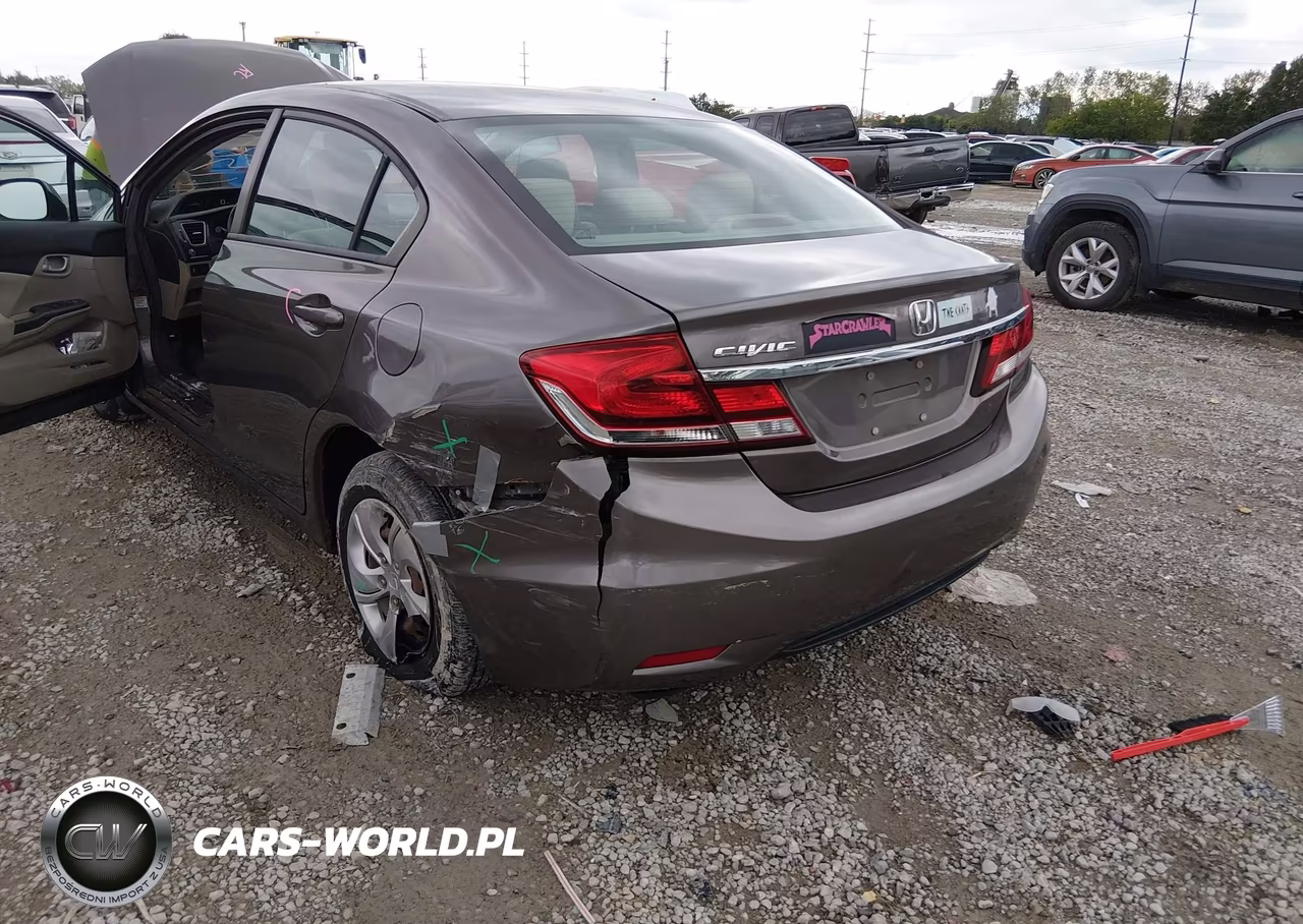 2013 Honda Civic Lx VIN:19XFB2F58DE094032 - 12