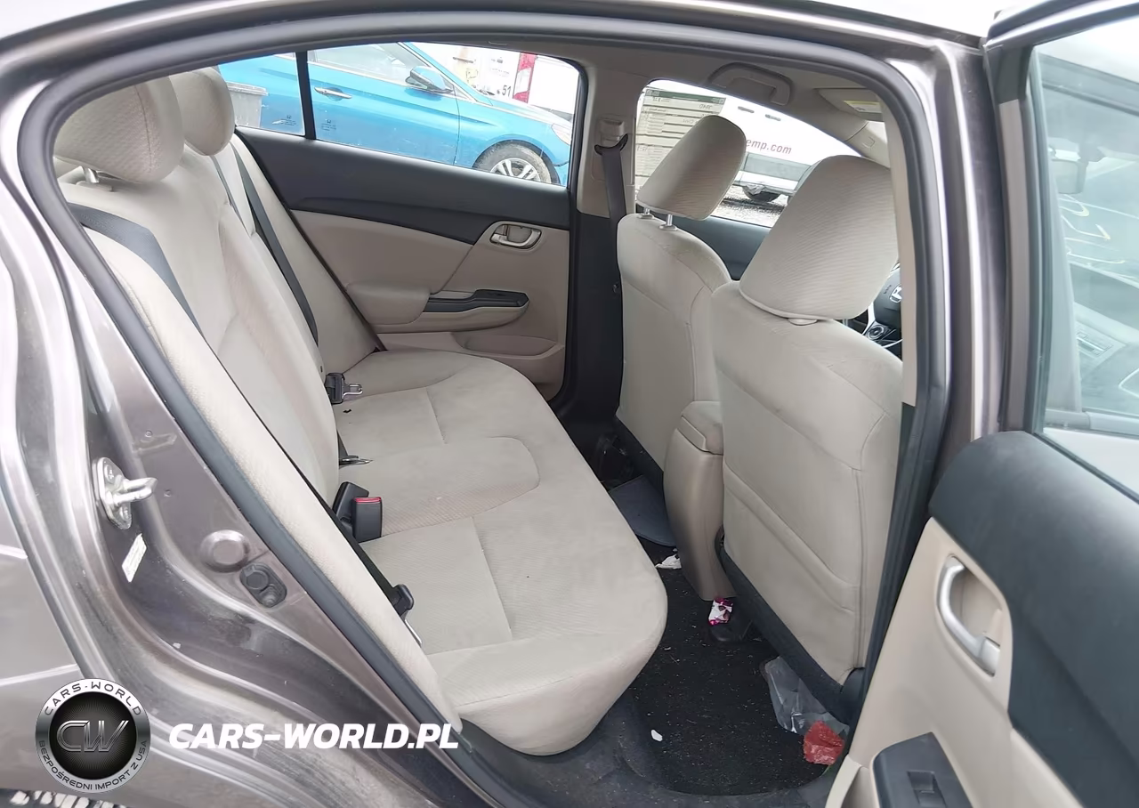 2013 Honda Civic Lx VIN:19XFB2F58DE094032 - 8
