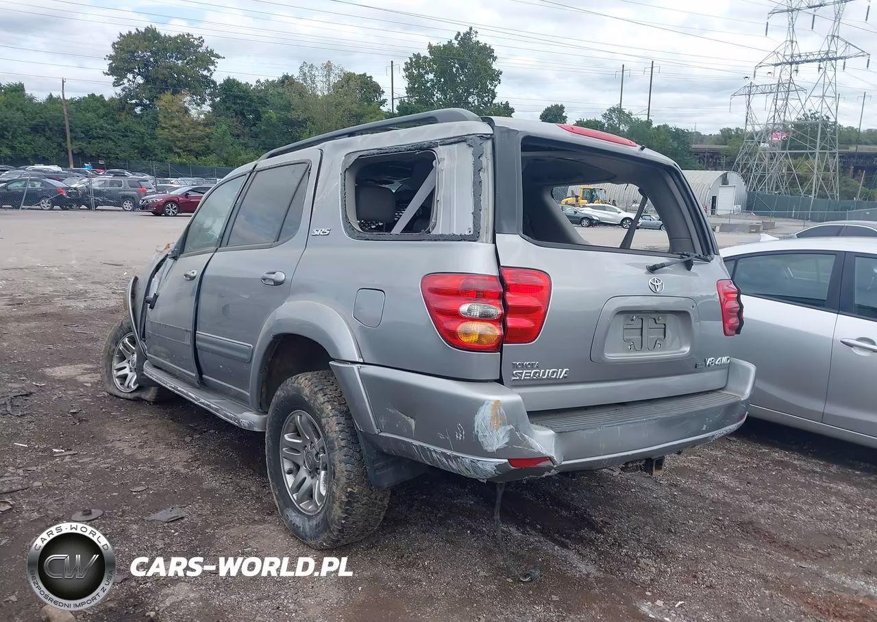 2003 Toyota Sequoia Sr5 V8 VIN:5TDBT44A13S201899 - 3