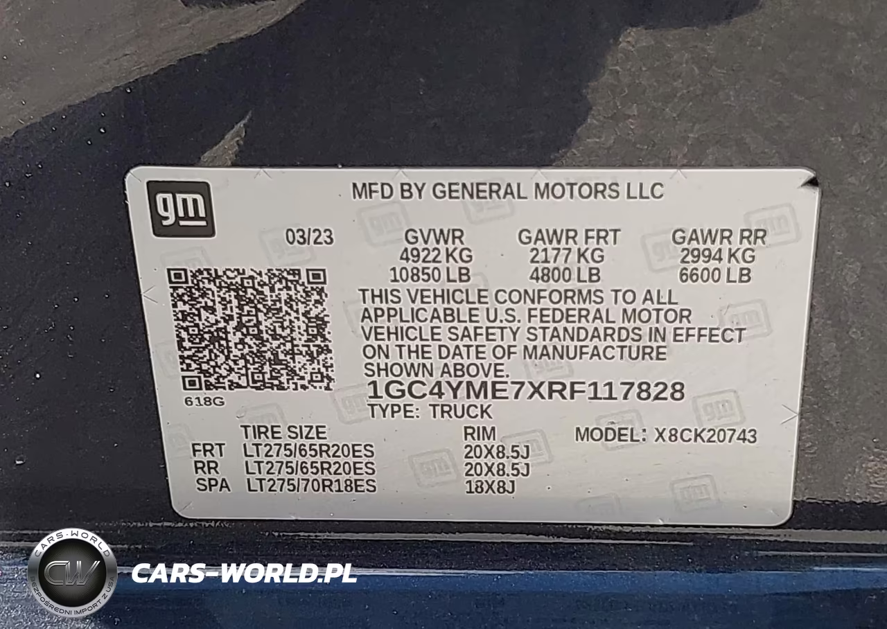 2024 Chevrolet Silverado K2500 Custom VIN:1GC4YME7XRF117828 - 8