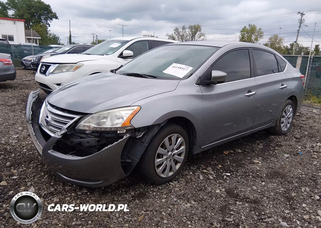 2014 Nissan Sentra Sv VIN:3N1AB7AP0EY224758 - 2
