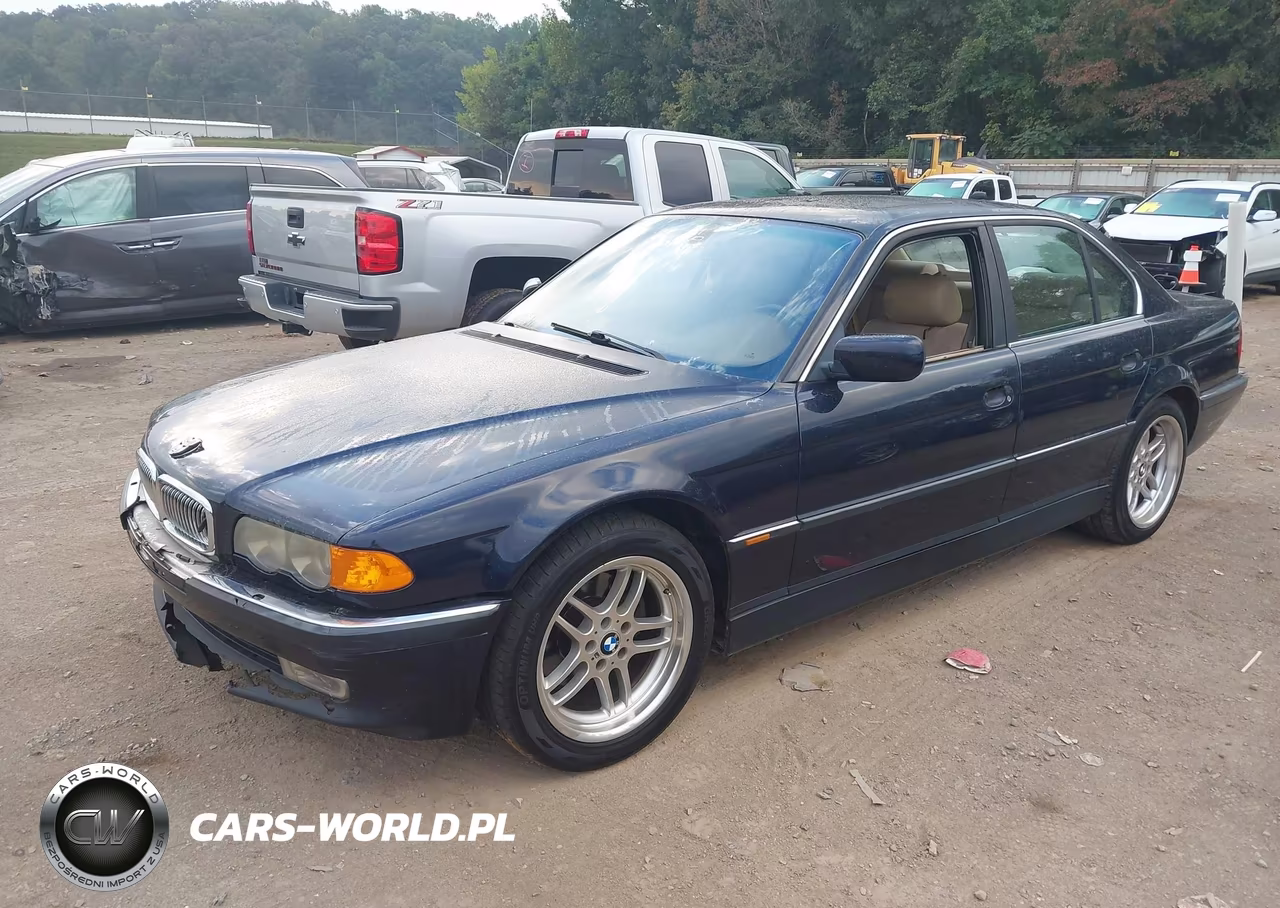 2000 BMW 740Ia VIN:WBAGG8343YDN78053 - 2