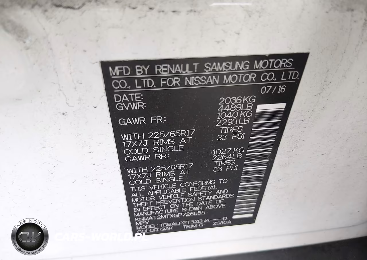 2016 Nissan Rogue S VIN:KNMAT2MTXGP726655 - 9