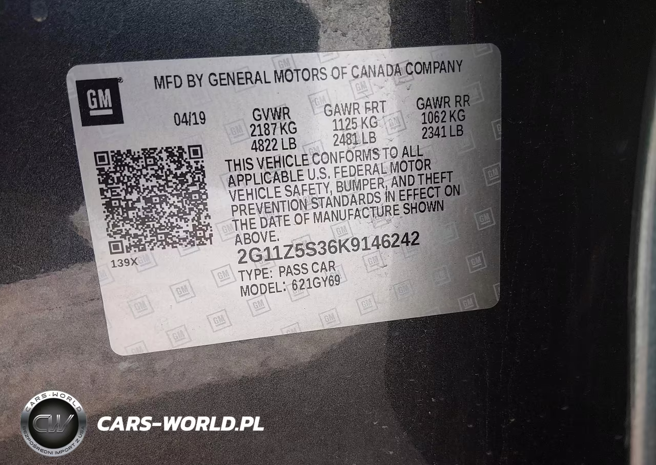 2019 Chevrolet Impala Lt VIN:2G11Z5S36K9146242 - 9