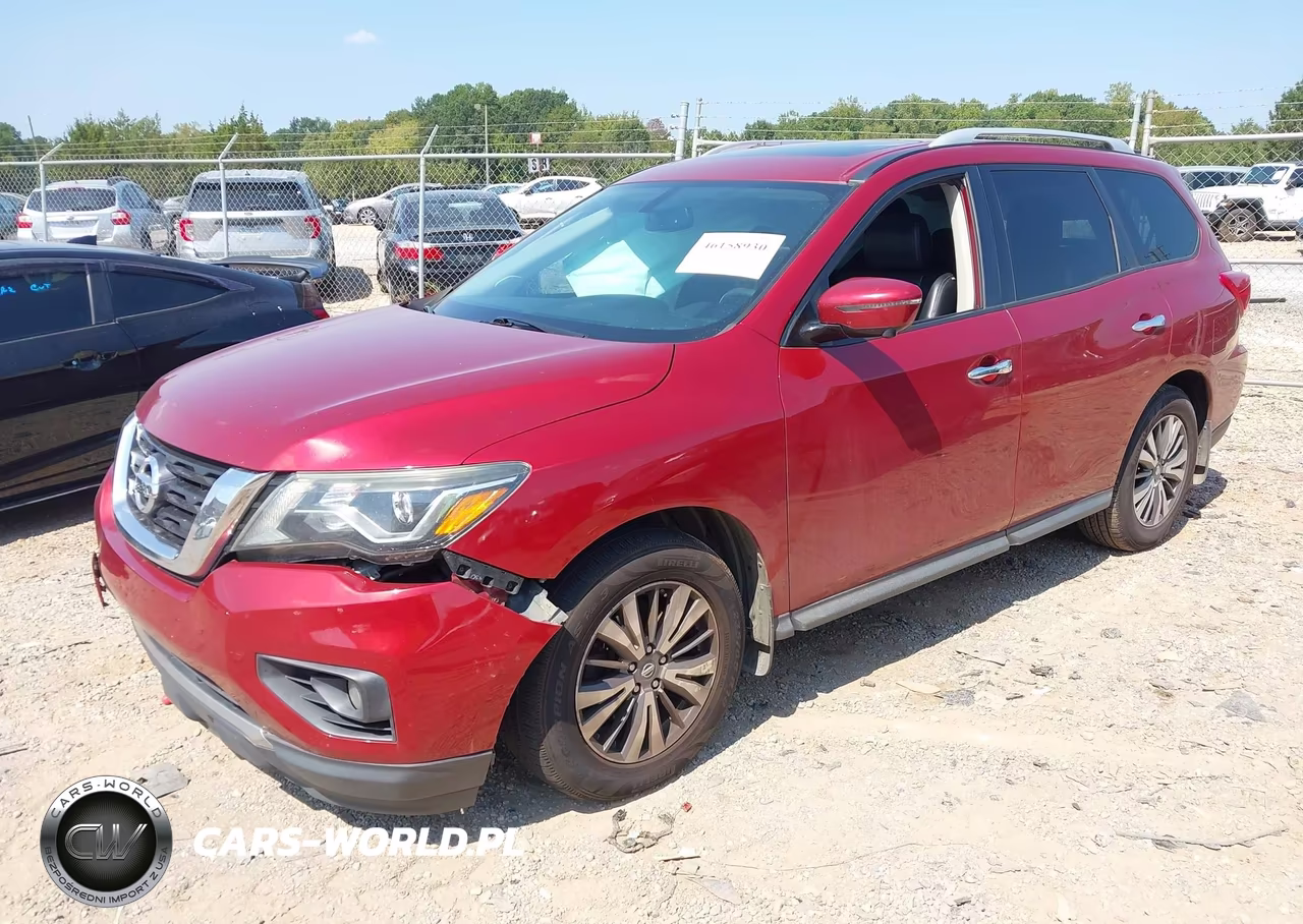 2017 Nissan Pathfinder Sl VIN:5N1DR2MN8HC622893 - 2