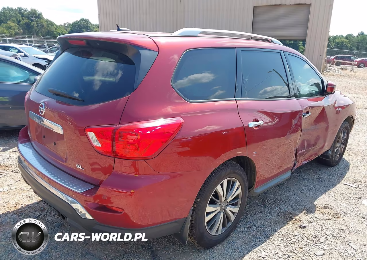 2017 Nissan Pathfinder Sl VIN:5N1DR2MN8HC622893 - 4