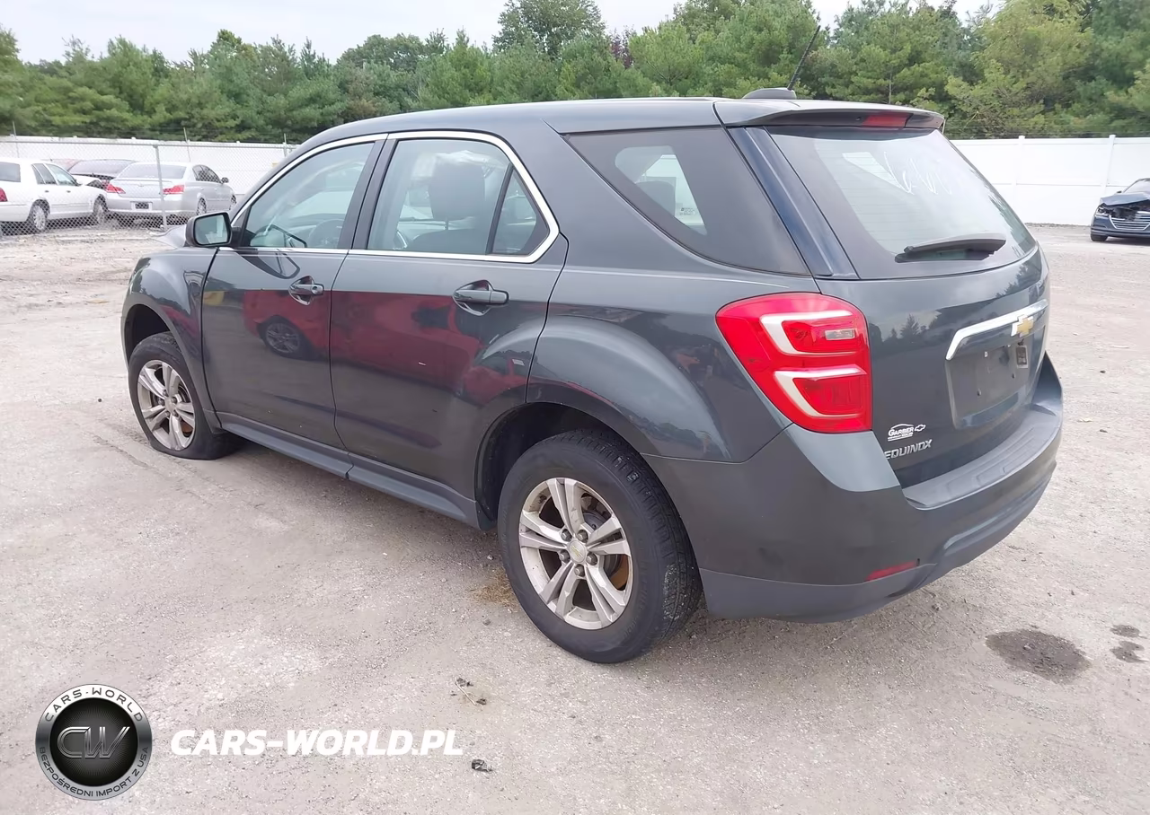 2017 Chevrolet Equinox Ls VIN:2GNALBEK2H1526607 - 3