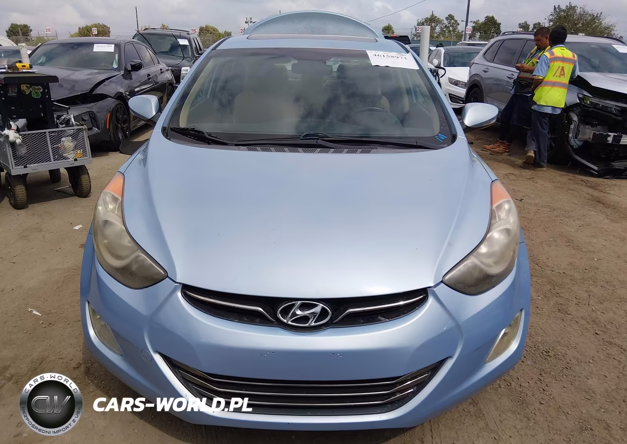 2012 Hyundai Elantra Limited (Ulsan Plant) VIN:KMHDH4AE8CU217204 - 13
