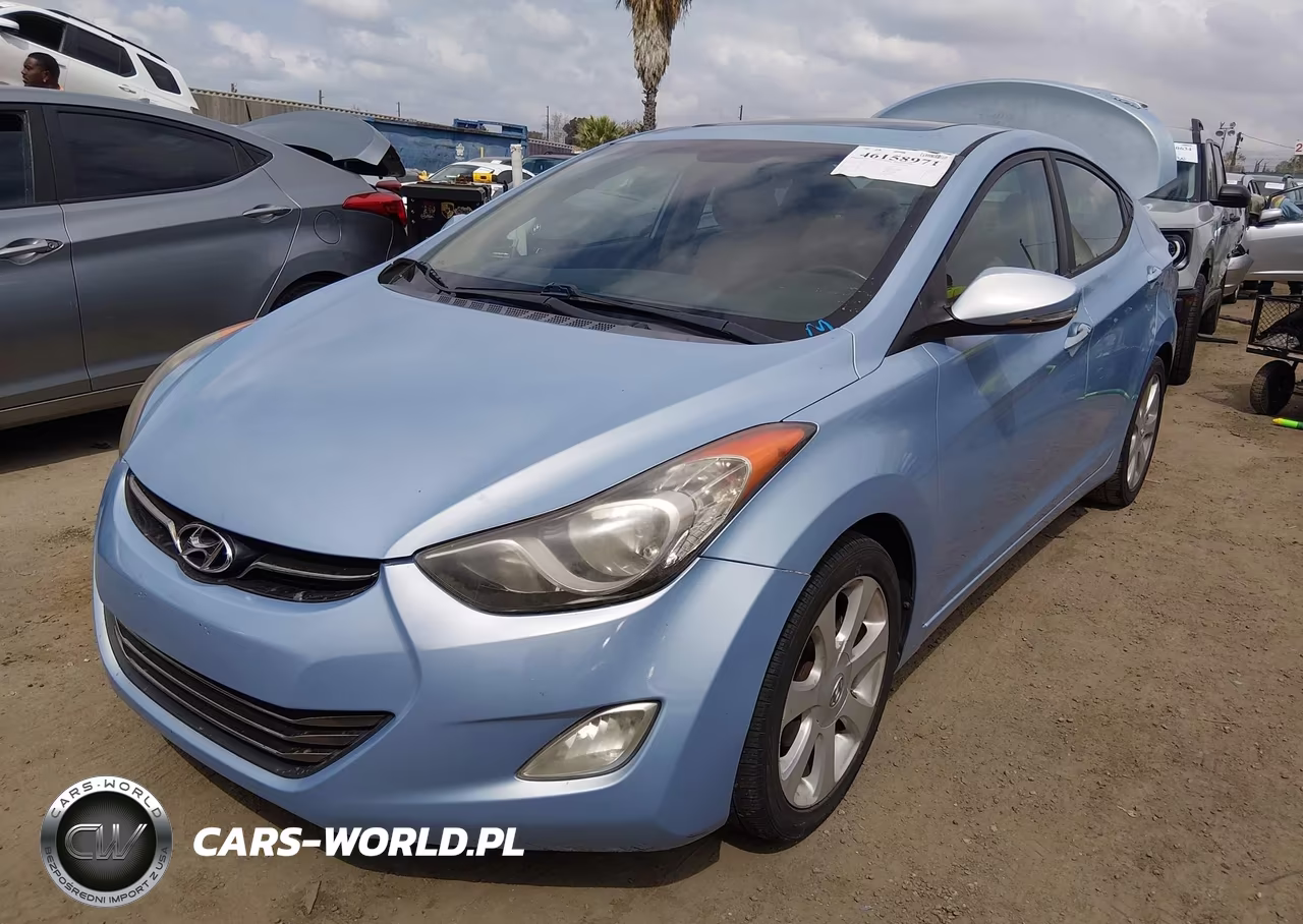 2012 Hyundai Elantra Limited (Ulsan Plant) VIN:KMHDH4AE8CU217204 - 2