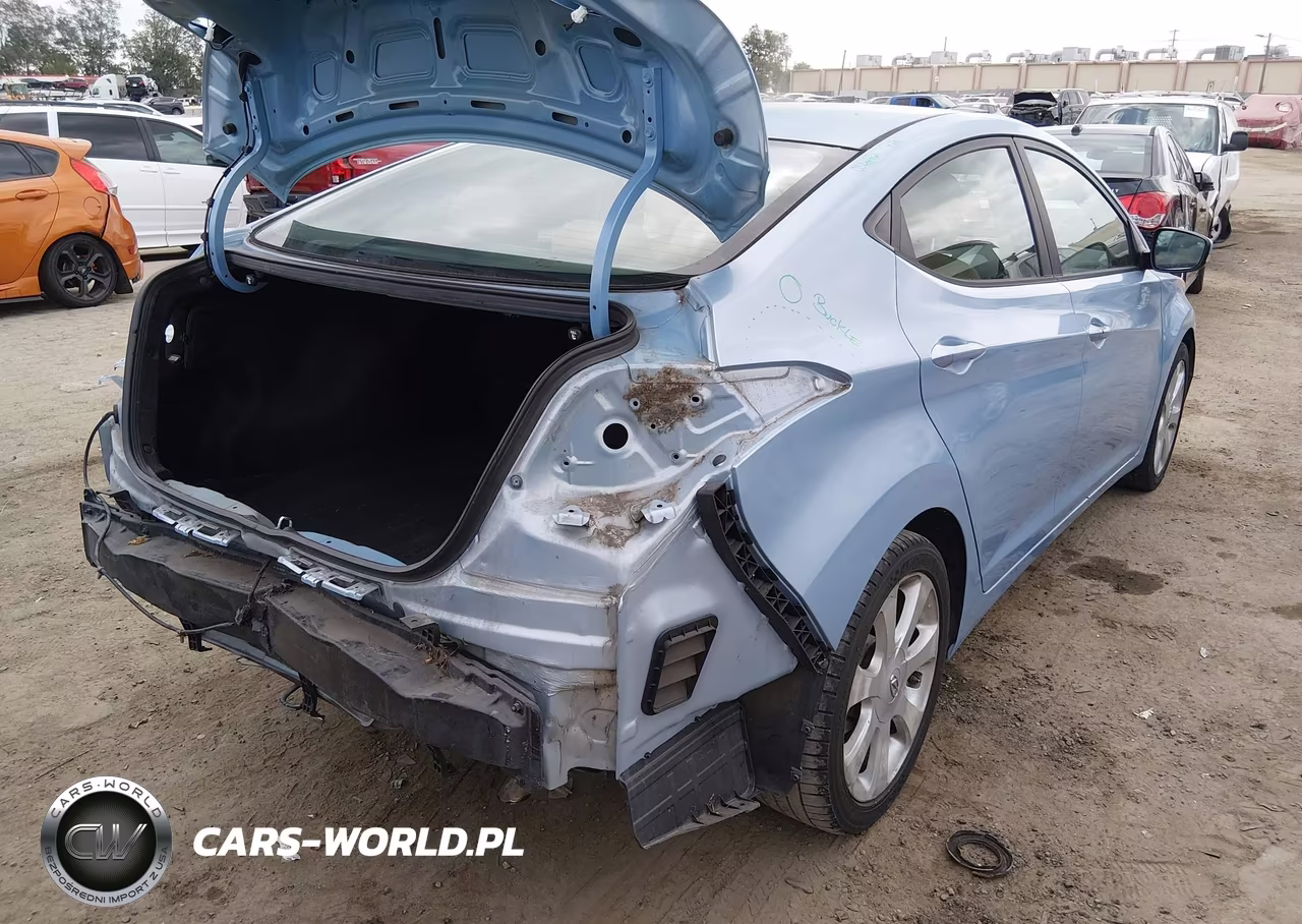 2012 Hyundai Elantra Limited (Ulsan Plant) VIN:KMHDH4AE8CU217204 - 4