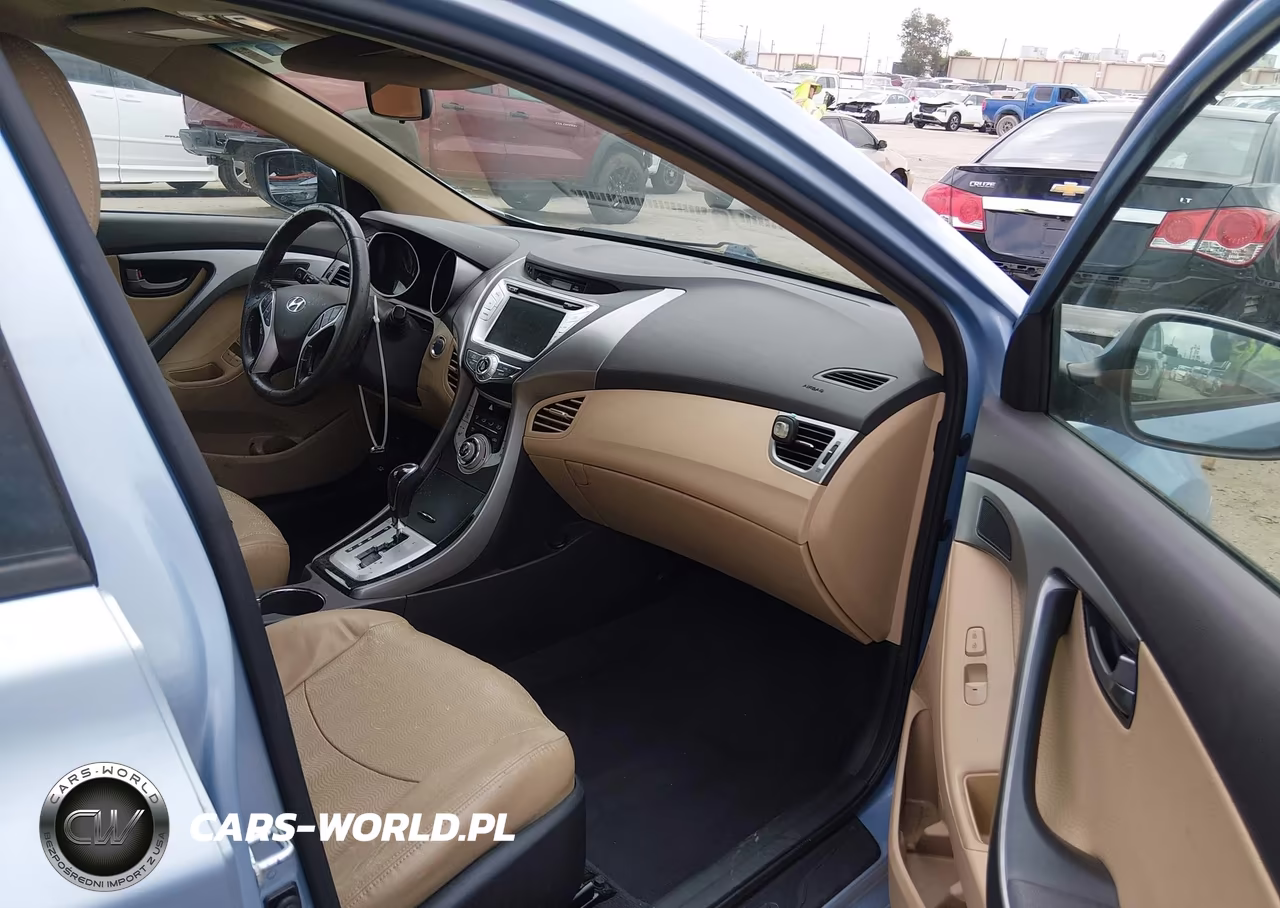 2012 Hyundai Elantra Limited (Ulsan Plant) VIN:KMHDH4AE8CU217204 - 5