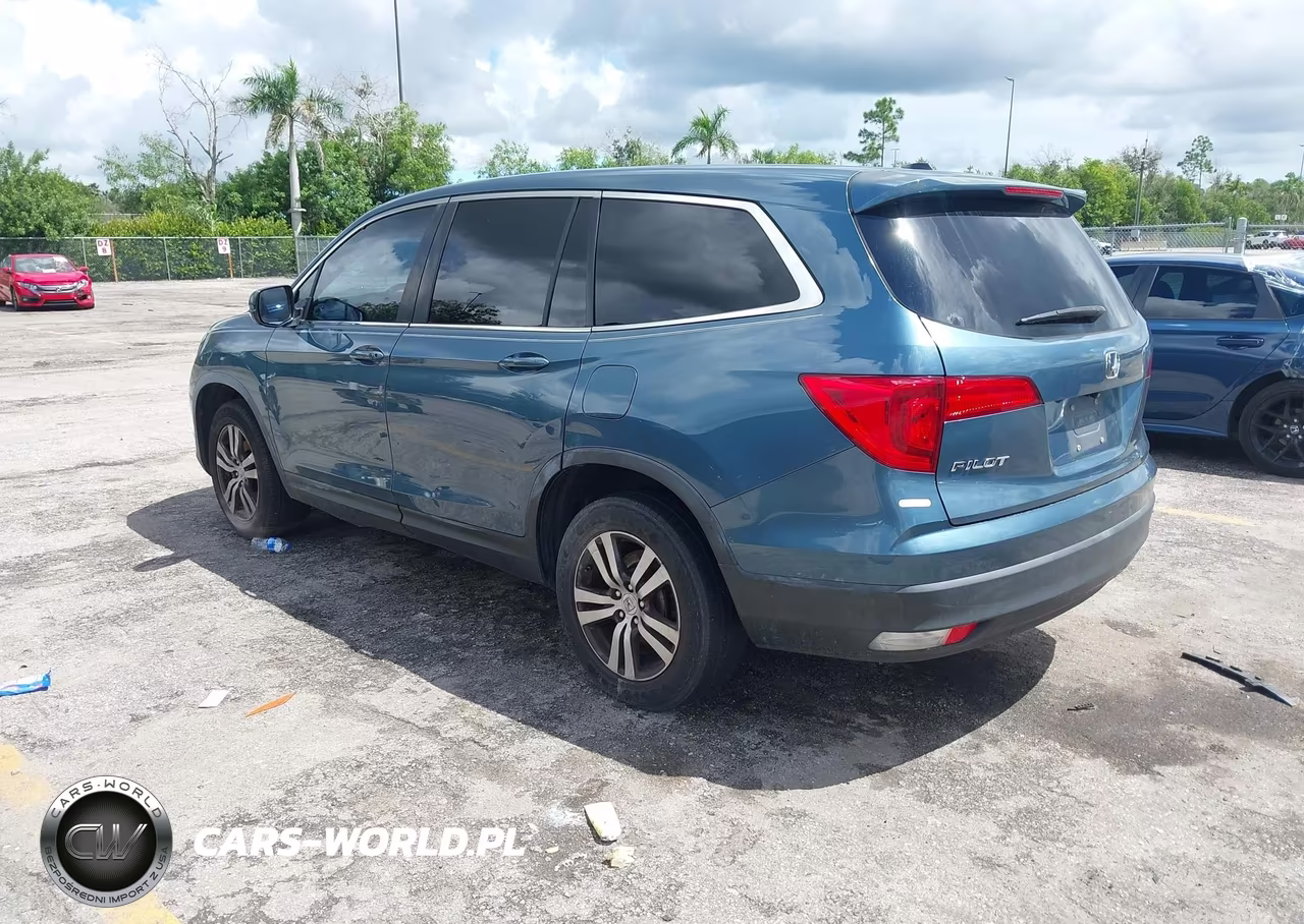 2016 Honda Pilot Ex-L VIN:5FNYF5H54GB032217 - 3