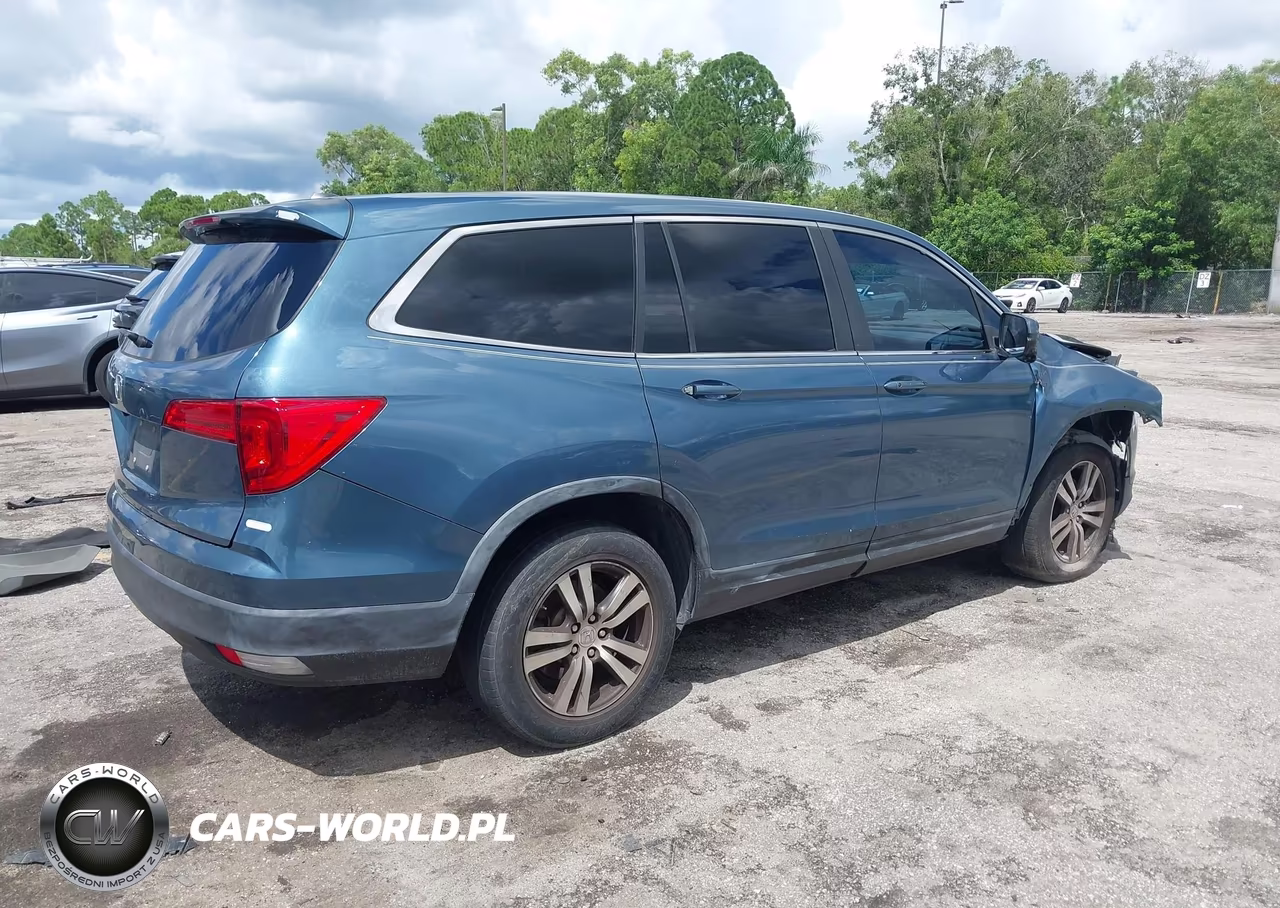 2016 Honda Pilot Ex-L VIN:5FNYF5H54GB032217 - 4