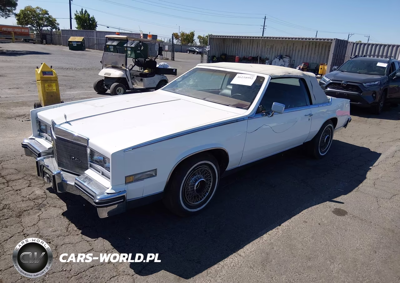 1984 Cadillac Eldorado Biarritz VIN:1G6AL6788EE672976 - 2