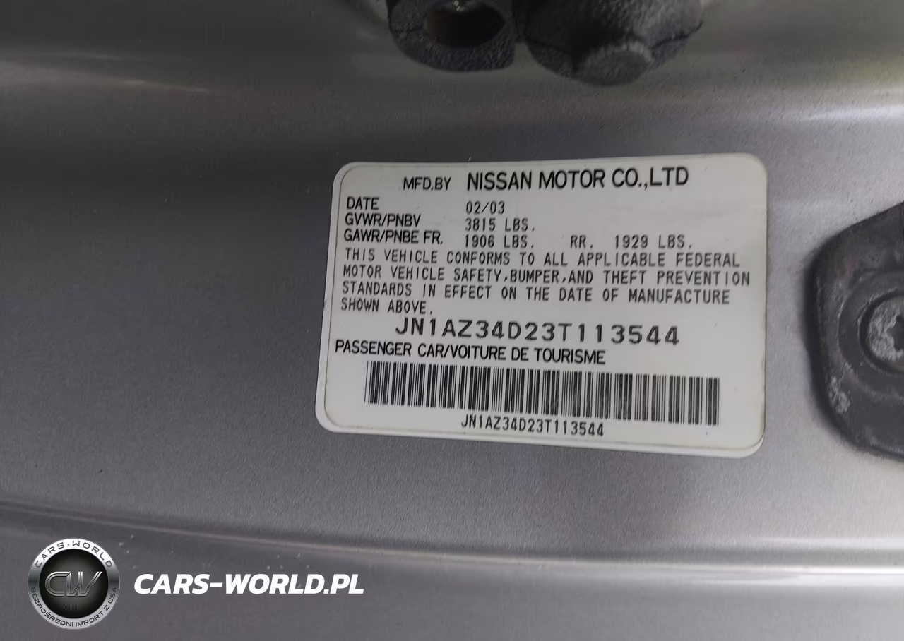 2003 Nissan 350Z Track VIN:JN1AZ34D23T113544 - 9