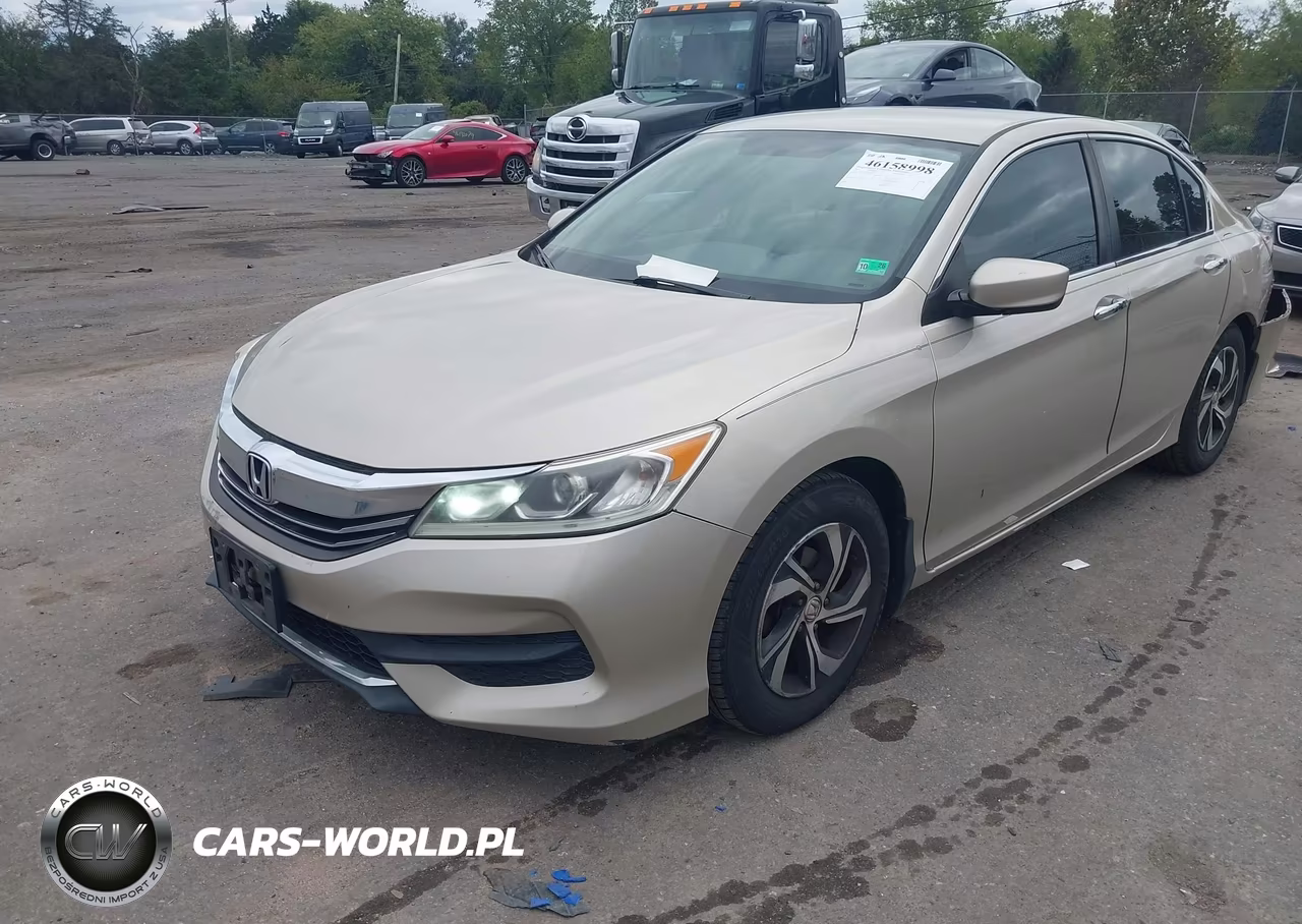 2016 Honda Accord Lx VIN:1HGCR2F33GA103354 - 2