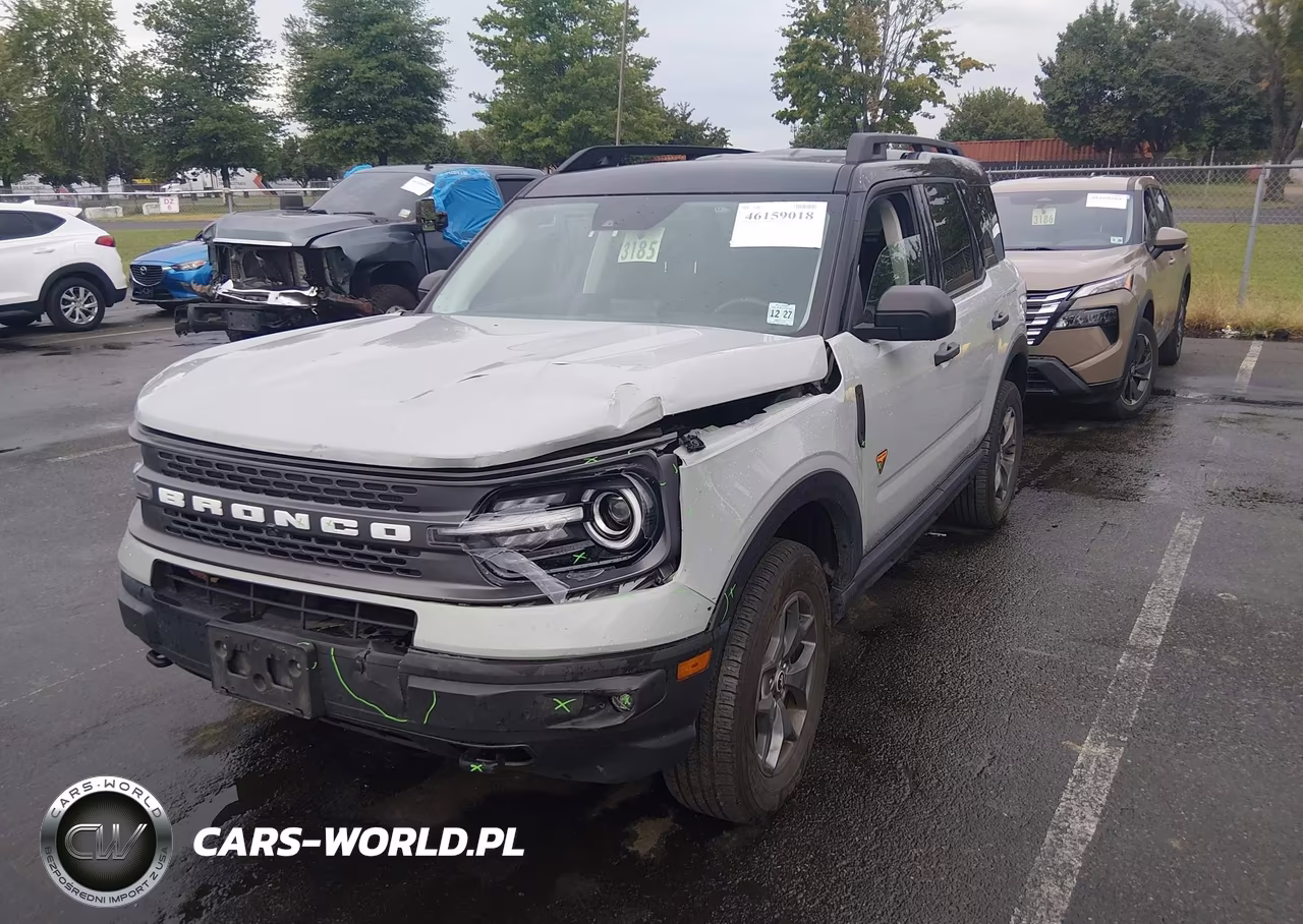 2022 Ford Bronco Sport Badlands VIN:3FMCR9D90NRE22675 - 2