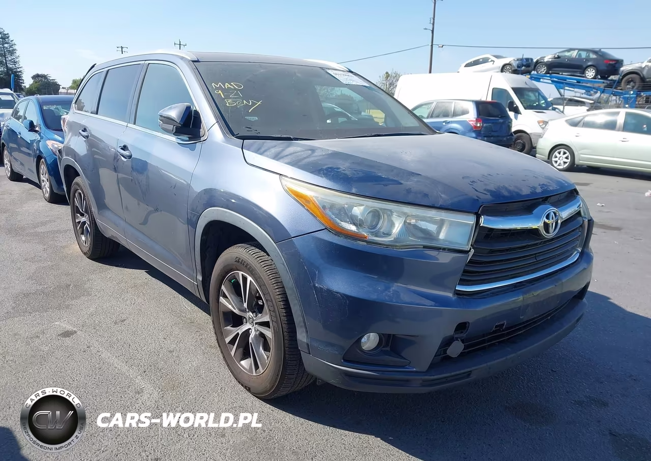 2016 Toyota Highlander Xle V6