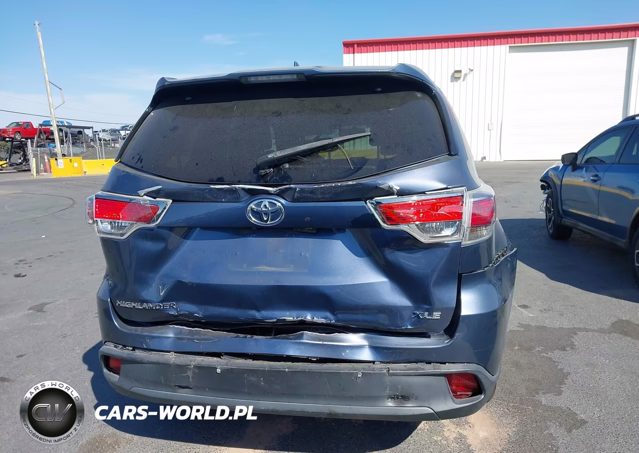 2016 Toyota Highlander Xle V6 VIN:5TDKKRFHXGS129570 - 16