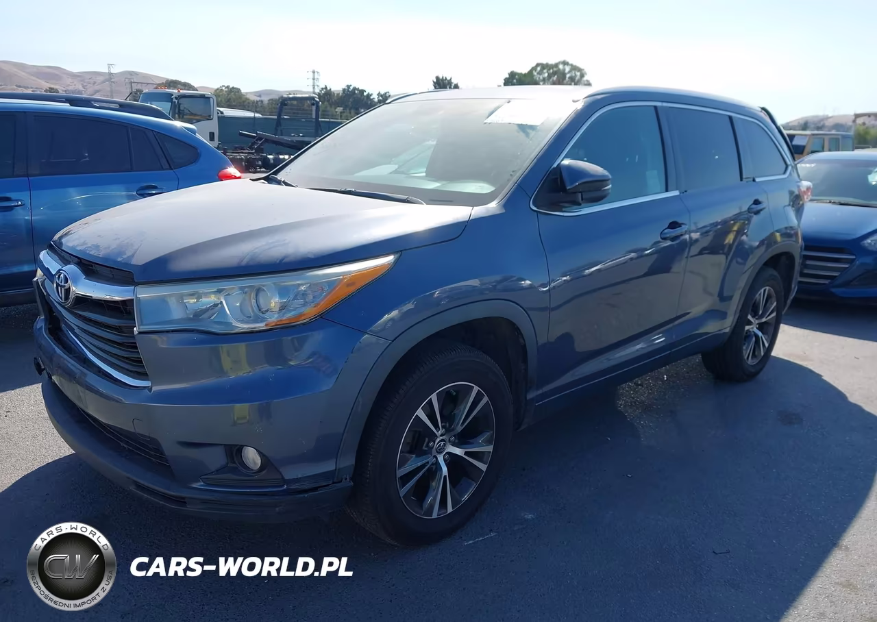 2016 Toyota Highlander Xle V6 VIN:5TDKKRFHXGS129570 - 2