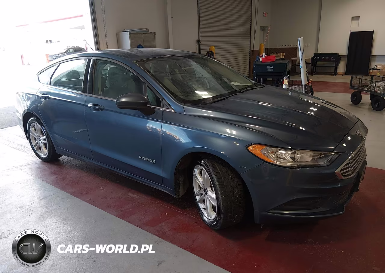 2018 Ford Fusion Hybrid S VIN:3FA6P0UU1JR243486 - 1