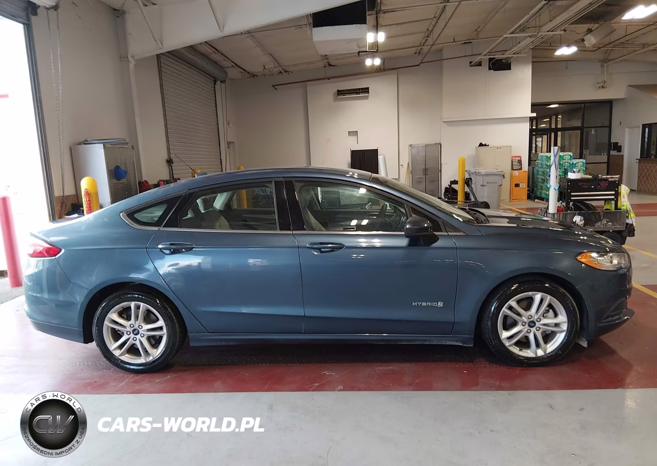 2018 Ford Fusion Hybrid S VIN:3FA6P0UU1JR243486 - 13