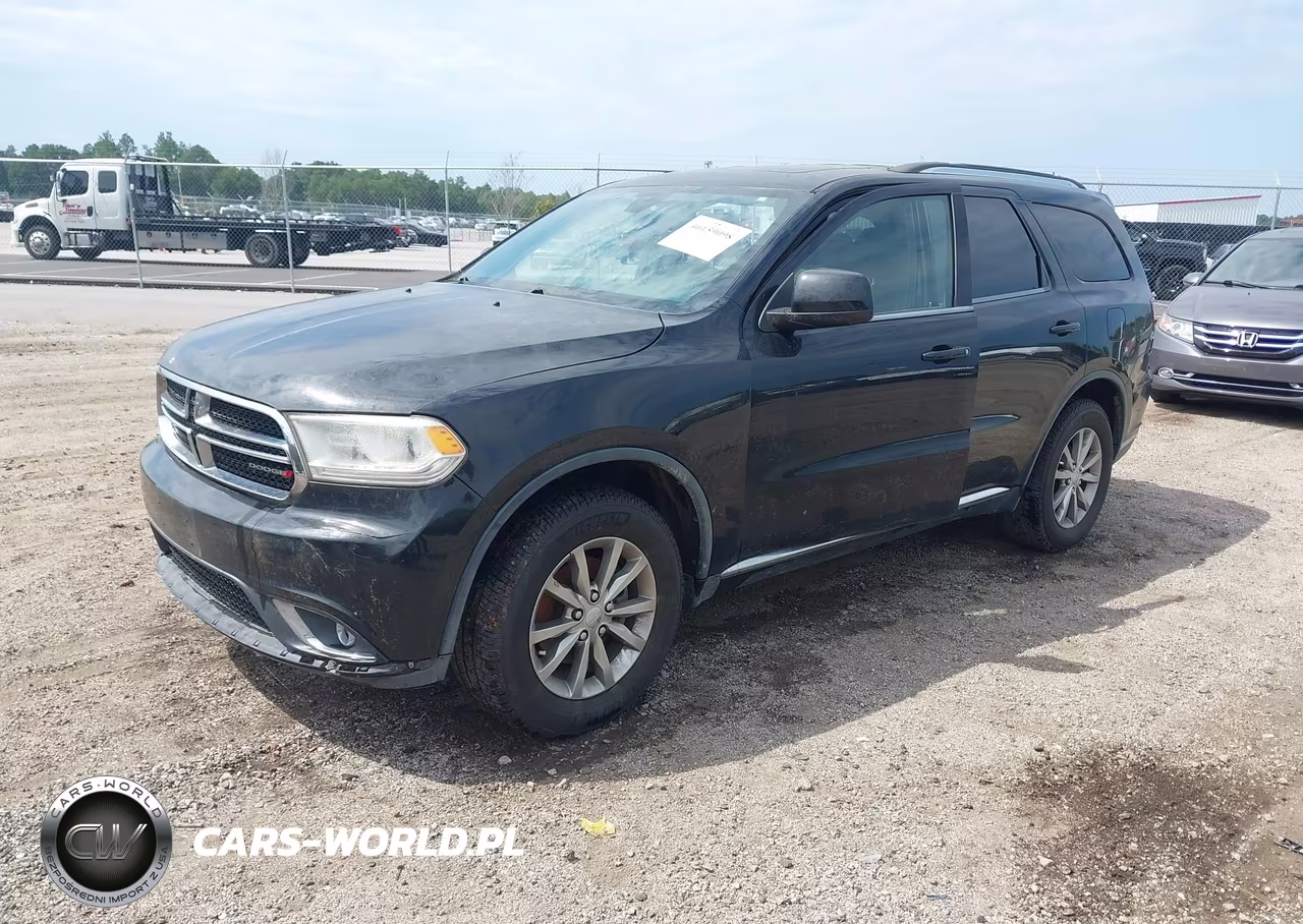2017 Dodge Durango Sxt Awd VIN:1C4RDJAG9HC629649 - 2