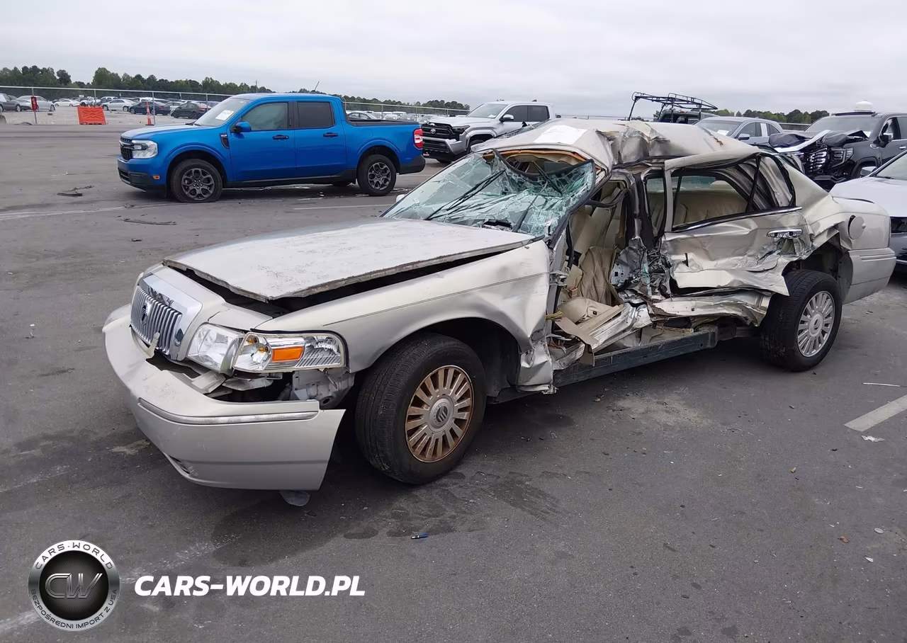 2007 Mercury Grand Marquis Ls VIN:2MEFM75V27X643956 - 2