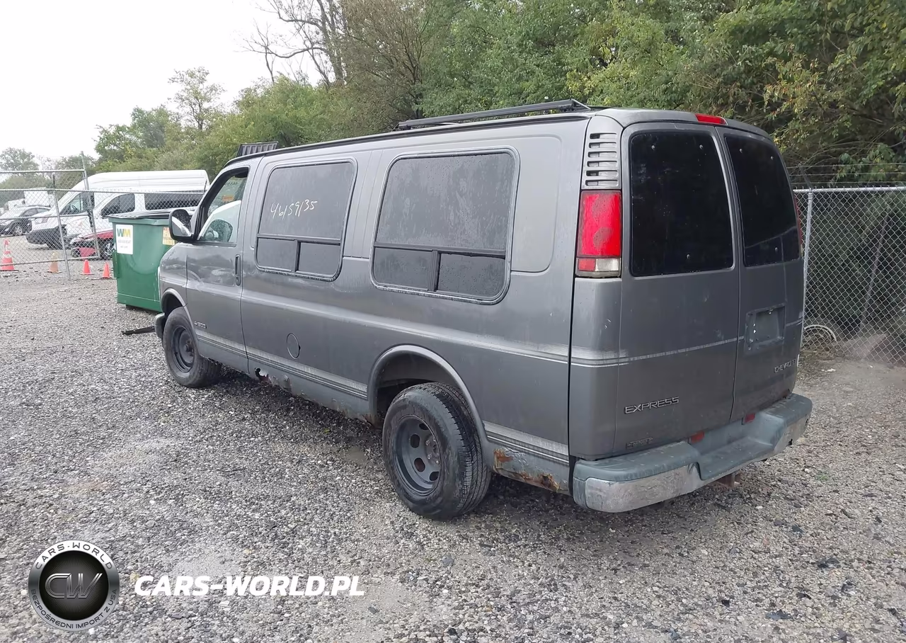 1999 Chevrolet Express VIN:1GBFG15R3X1013398 - 3