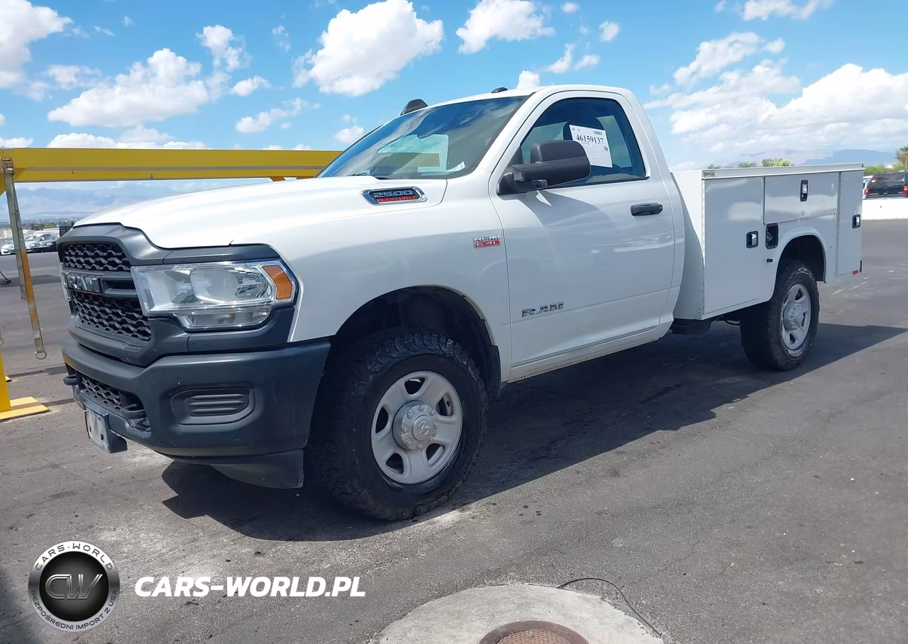 2021 Ram 2500 Tradesman 4X4 8' Box VIN:3C7WR5AJ0MG677025 - 2