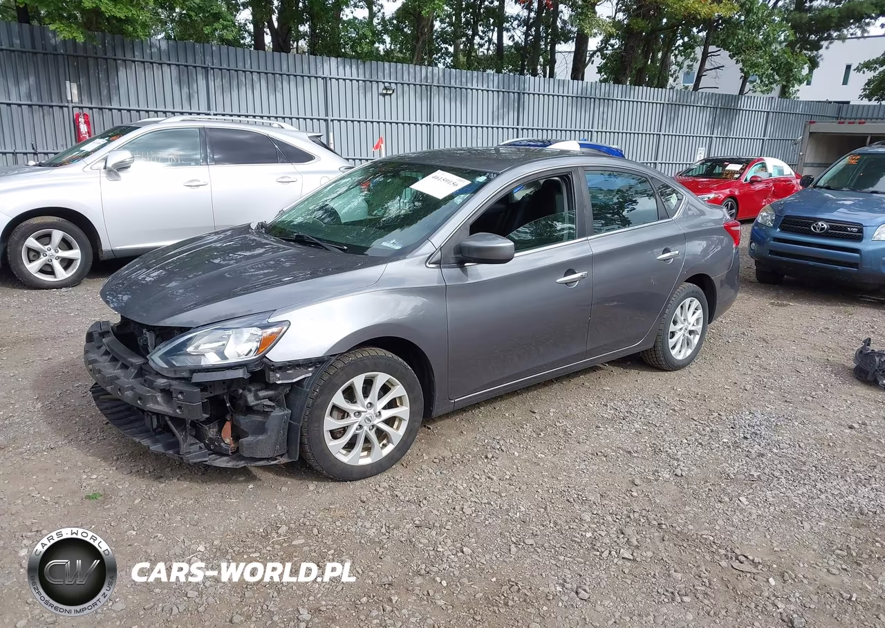 2019 Nissan Sentra Sv VIN:3N1AB7AP4KY285431 - 2