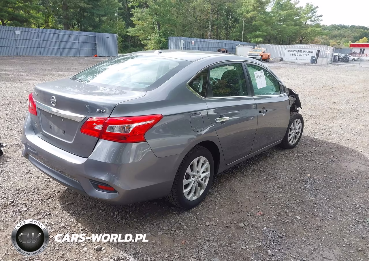 2019 Nissan Sentra Sv VIN:3N1AB7AP4KY285431 - 4