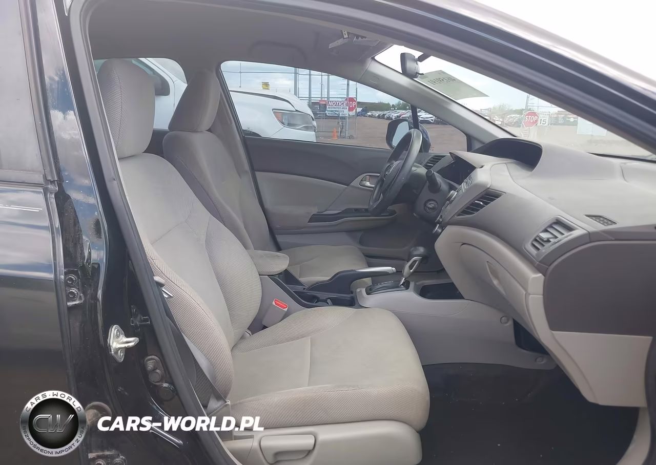 2012 Honda Civic Lx VIN:2HGFB2F50CH329351 - 5