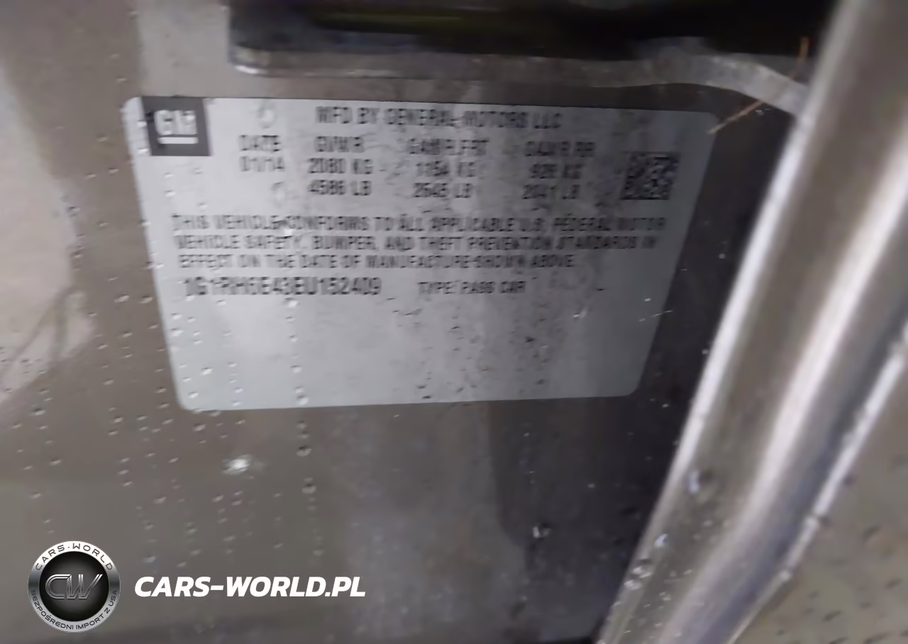 2014 Chevrolet Volt VIN:1G1RH6E43EU152409 - 9