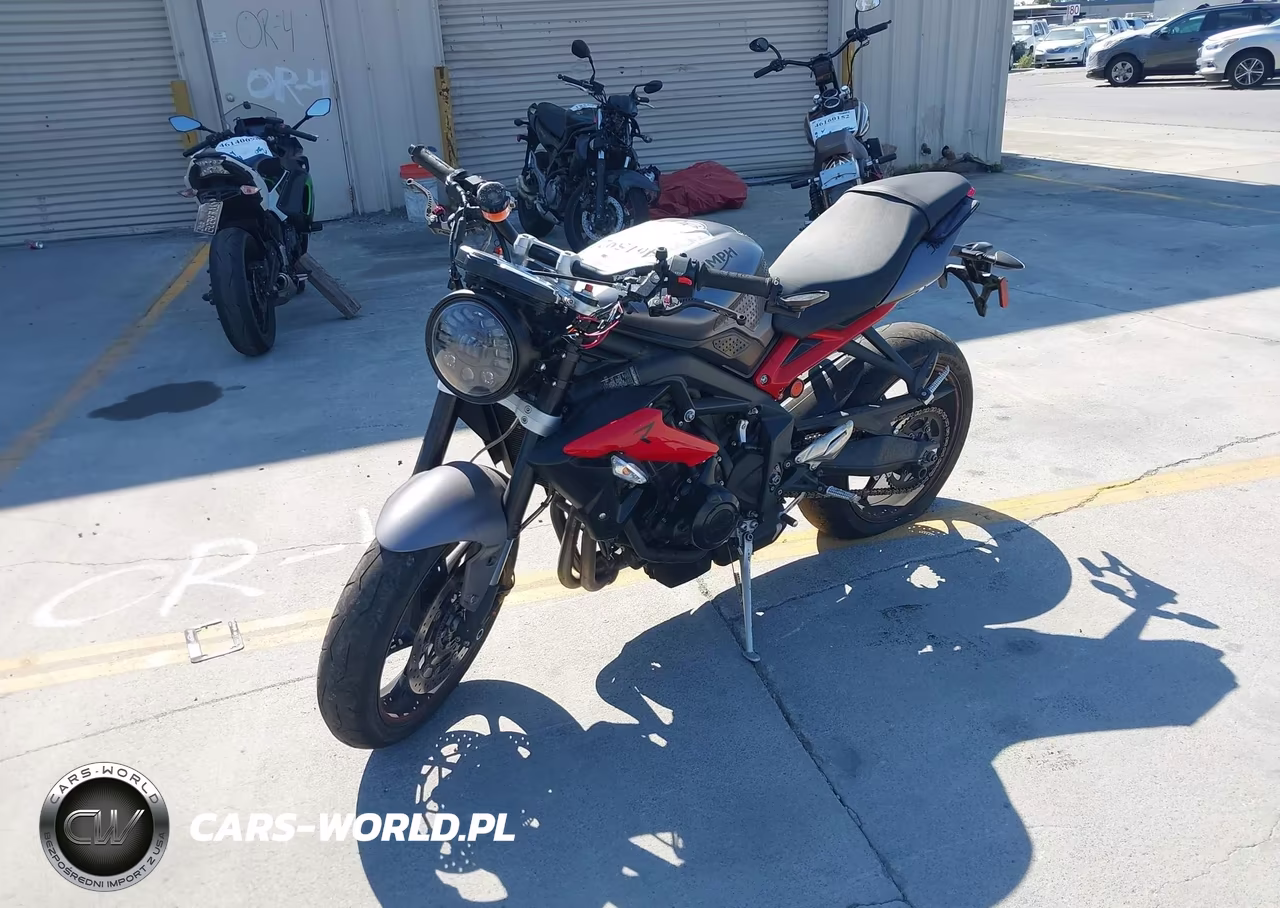 2015 Triumph Motorcycle Street Triple R VIN:SMTL03NE9FT709375 - 2