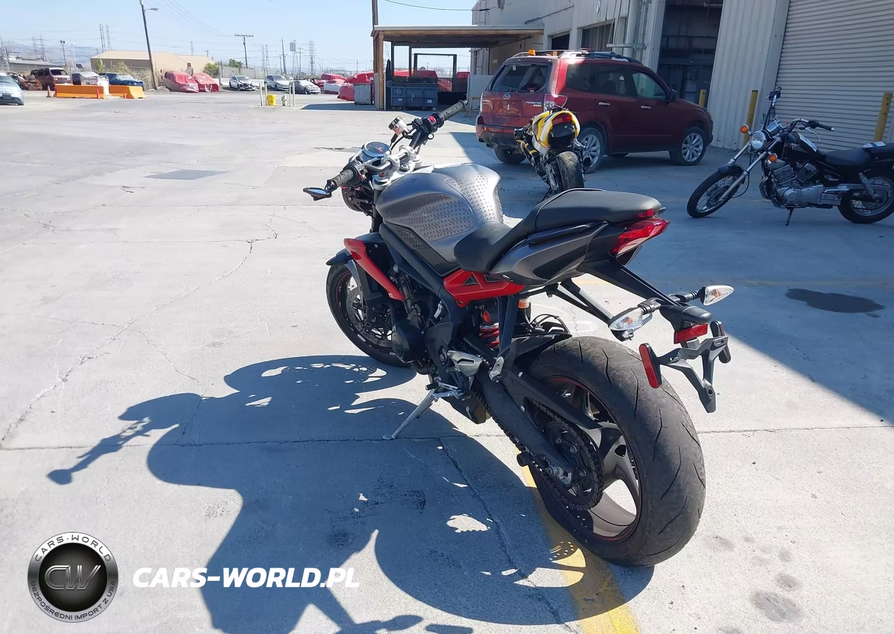 2015 Triumph Motorcycle Street Triple R VIN:SMTL03NE9FT709375 - 3