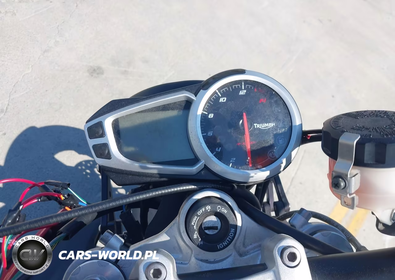 2015 Triumph Motorcycle Street Triple R VIN:SMTL03NE9FT709375 - 7
