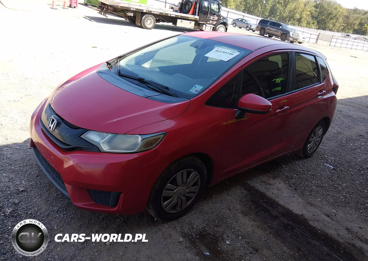 2016 Honda Fit Lx VIN:JHMGK5H53GX025268 - 2