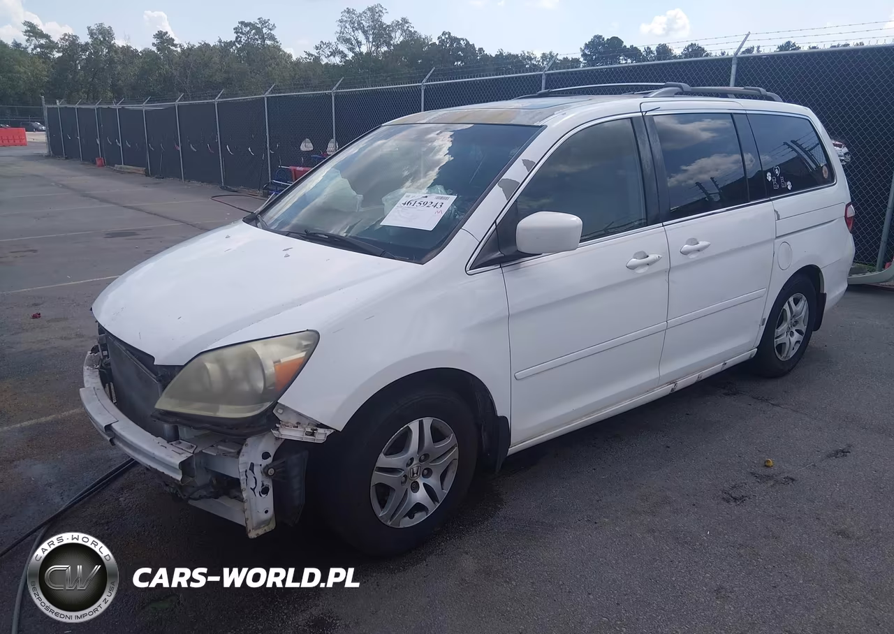 2005 Honda Odyssey Ex-L VIN:5FNRL38705B107267 - 2