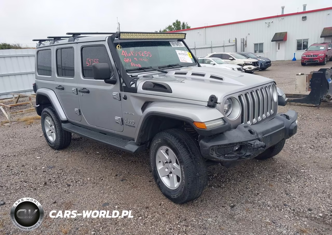 2019 Jeep Wrangler Unlimited Sahara VIN:1C4HJXEG6KW633648 - 1